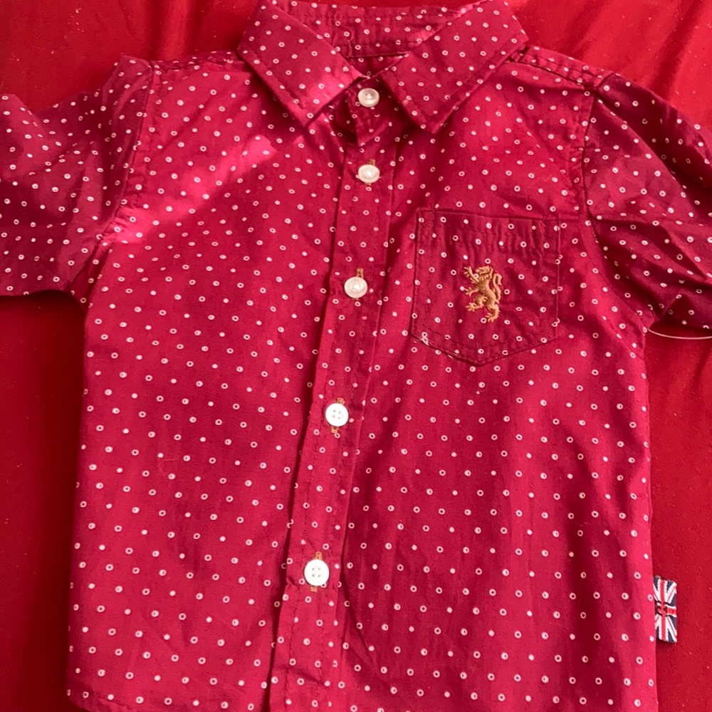 18 month button up shirt